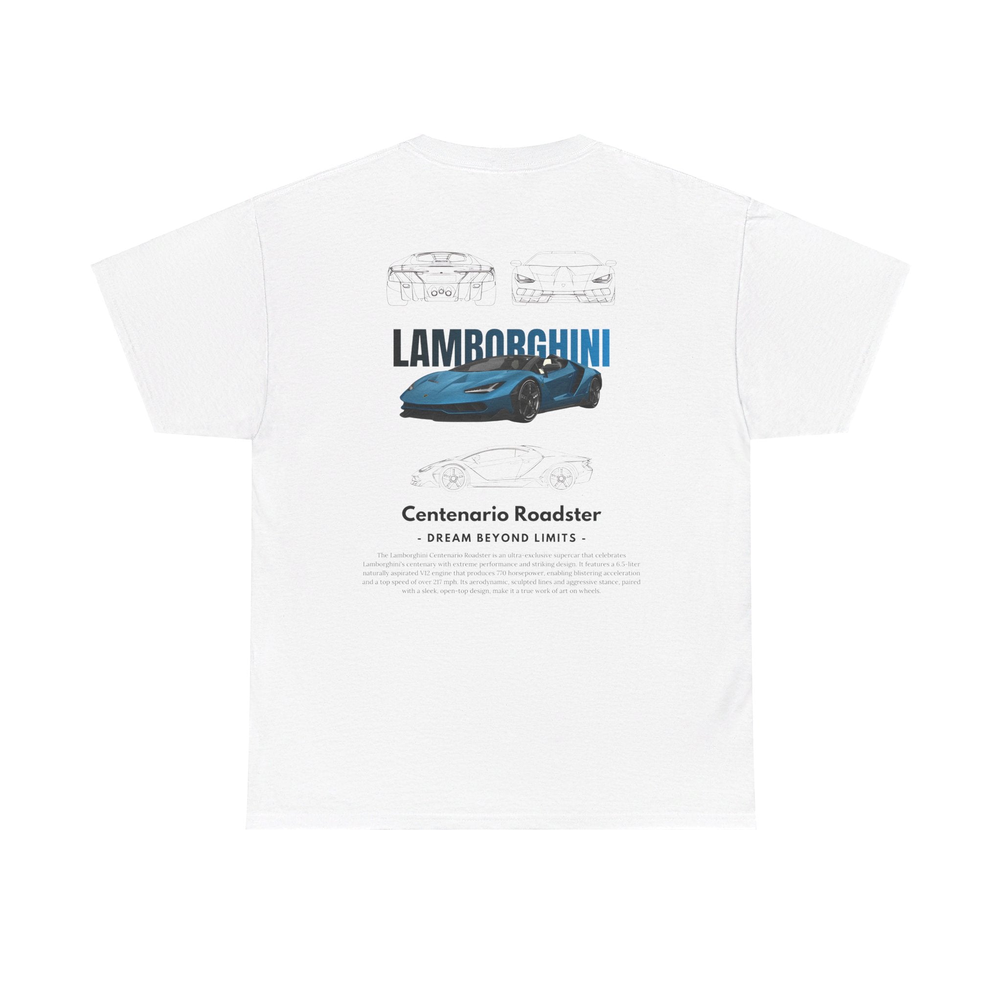 Lamborghini Centenario Roadster - T-Shirt