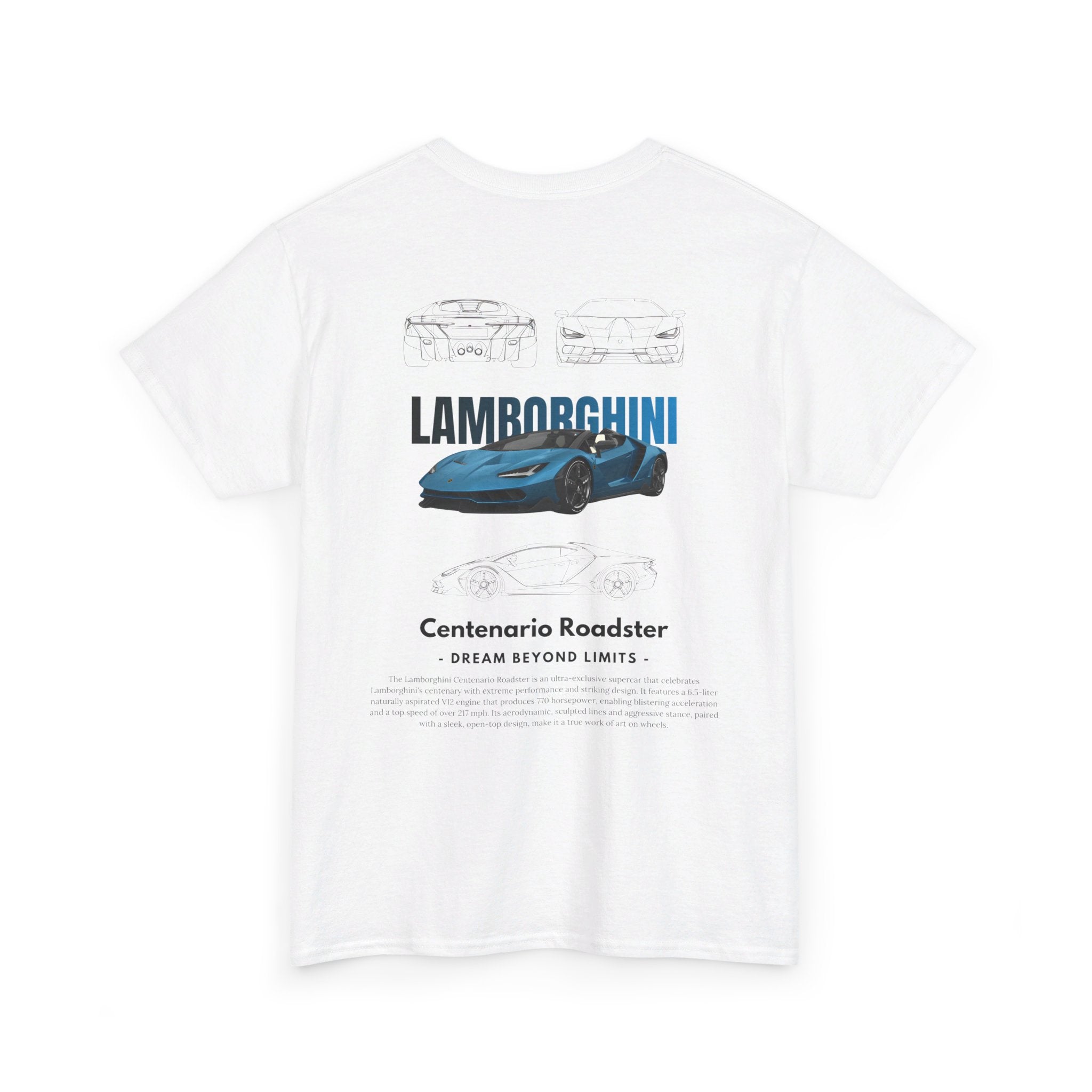 Lamborghini Centenario Roadster - T-Shirt