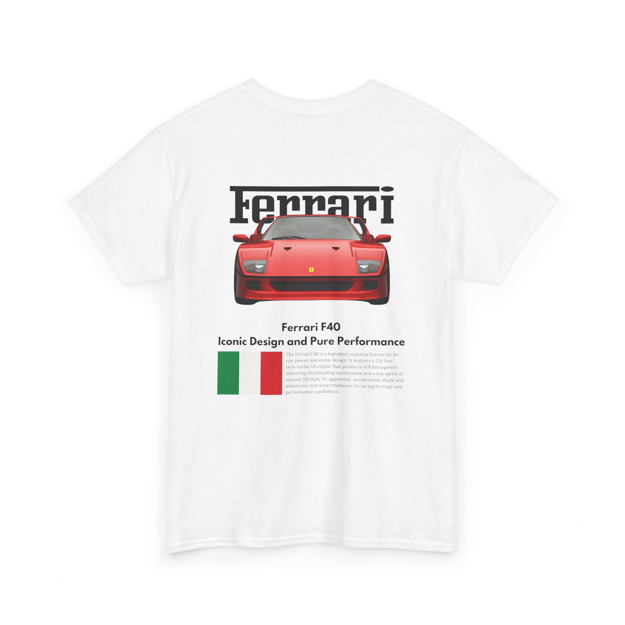 Ferrari F40 - T-Shirt